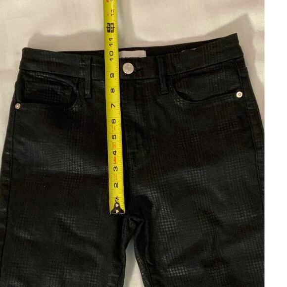 Frame Denim Le Crop Mini‎ Boot in Houndstooth Shine Size 28 - Picture 9 of 9